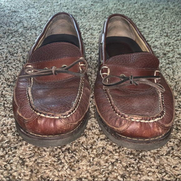 L.L. Bean Mens Loafers - Boat Shoes - Picture 2 of 5